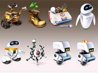 WALL-E 图标-Design Showcase