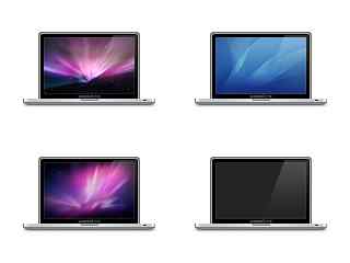 MacBook 电脑图标4枚（b