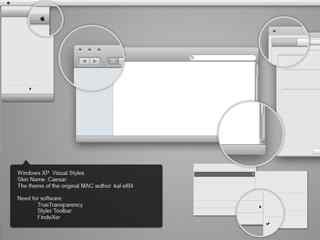 灰色简约苹果主题-Caesar XP Visual Styles