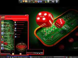 红色时尚桌面主题-CASINO Theme for windowblinds