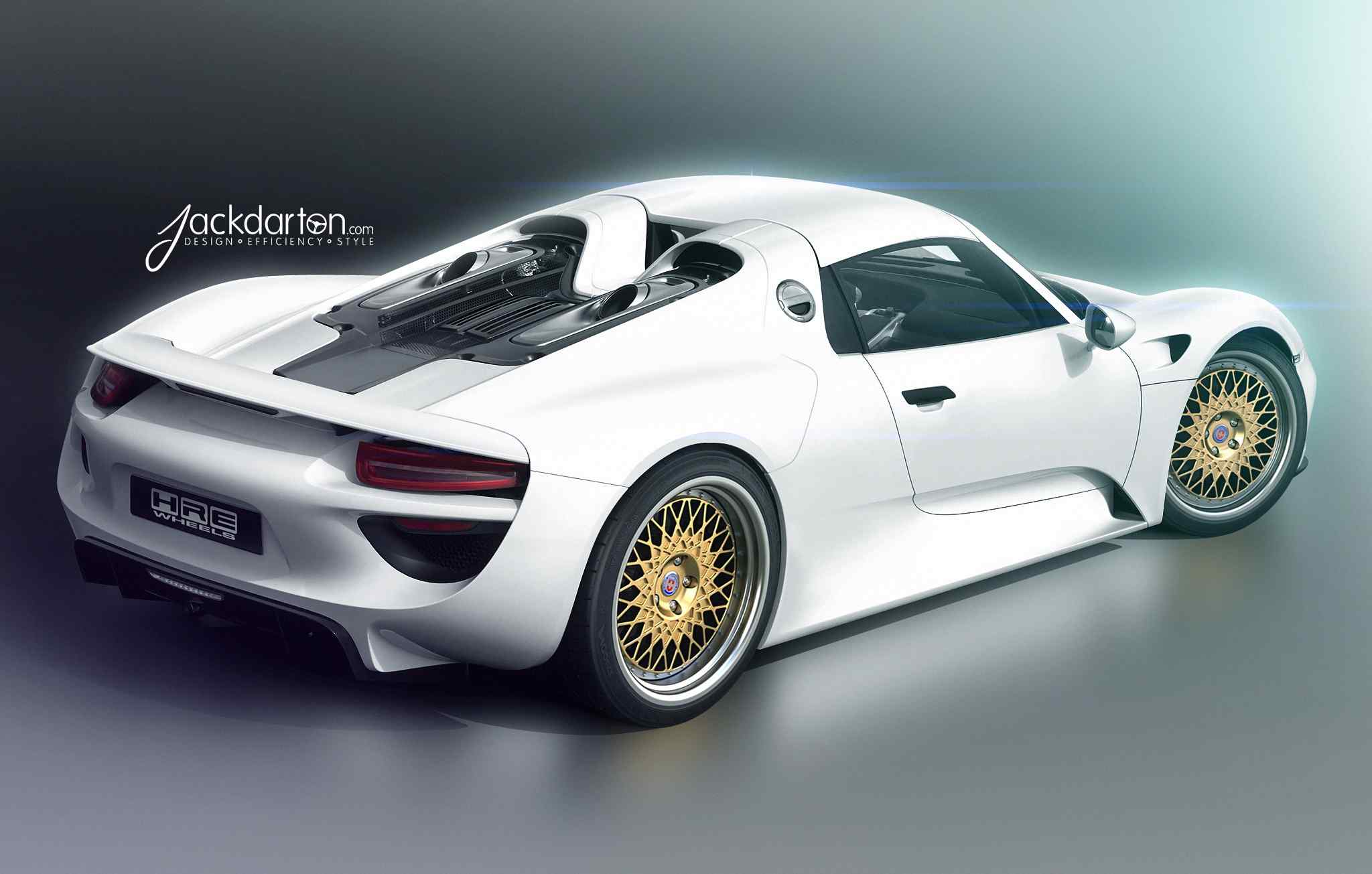 保时捷 Porsche 918 壁纸（by jackdarton）