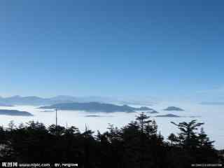 峨眉山桌面壁纸之云海