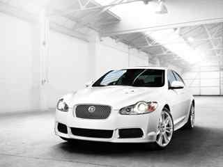 捷豹前部壁纸-Jaguar XFR front