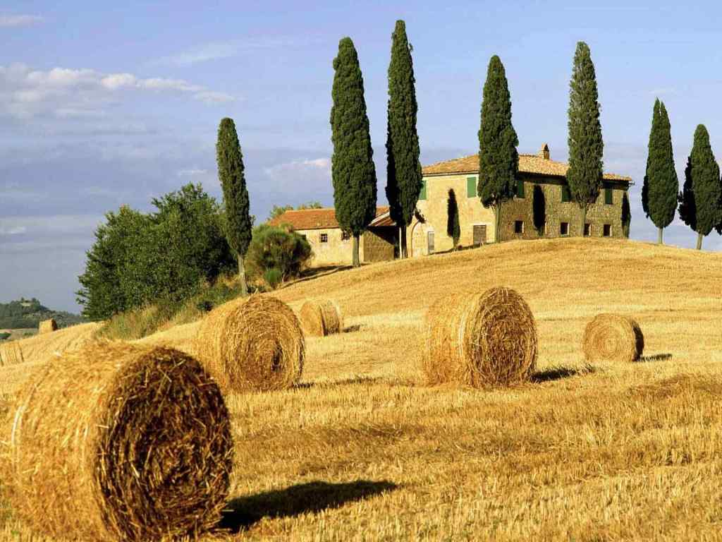 欧洲风情风景电脑壁纸-tuscany italy