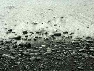 黑砂海滩壁纸-Black Sand Beach