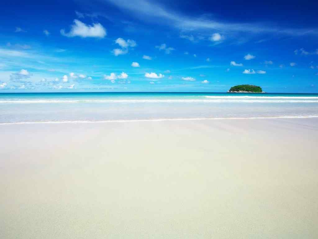 天堂海滩壁纸-Paradise Beach Wallpaper