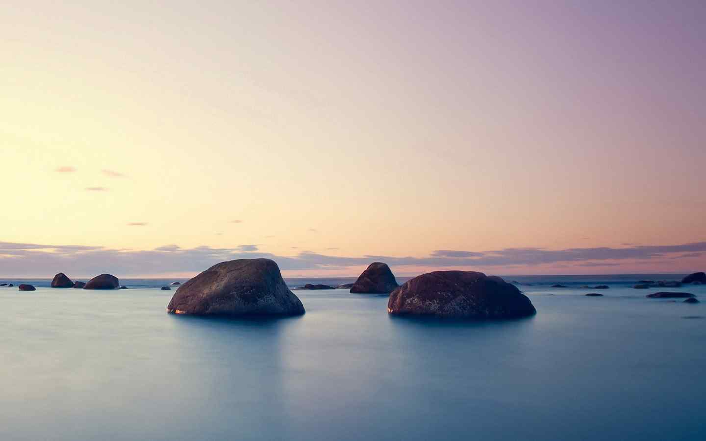 蓝色大海风景壁纸