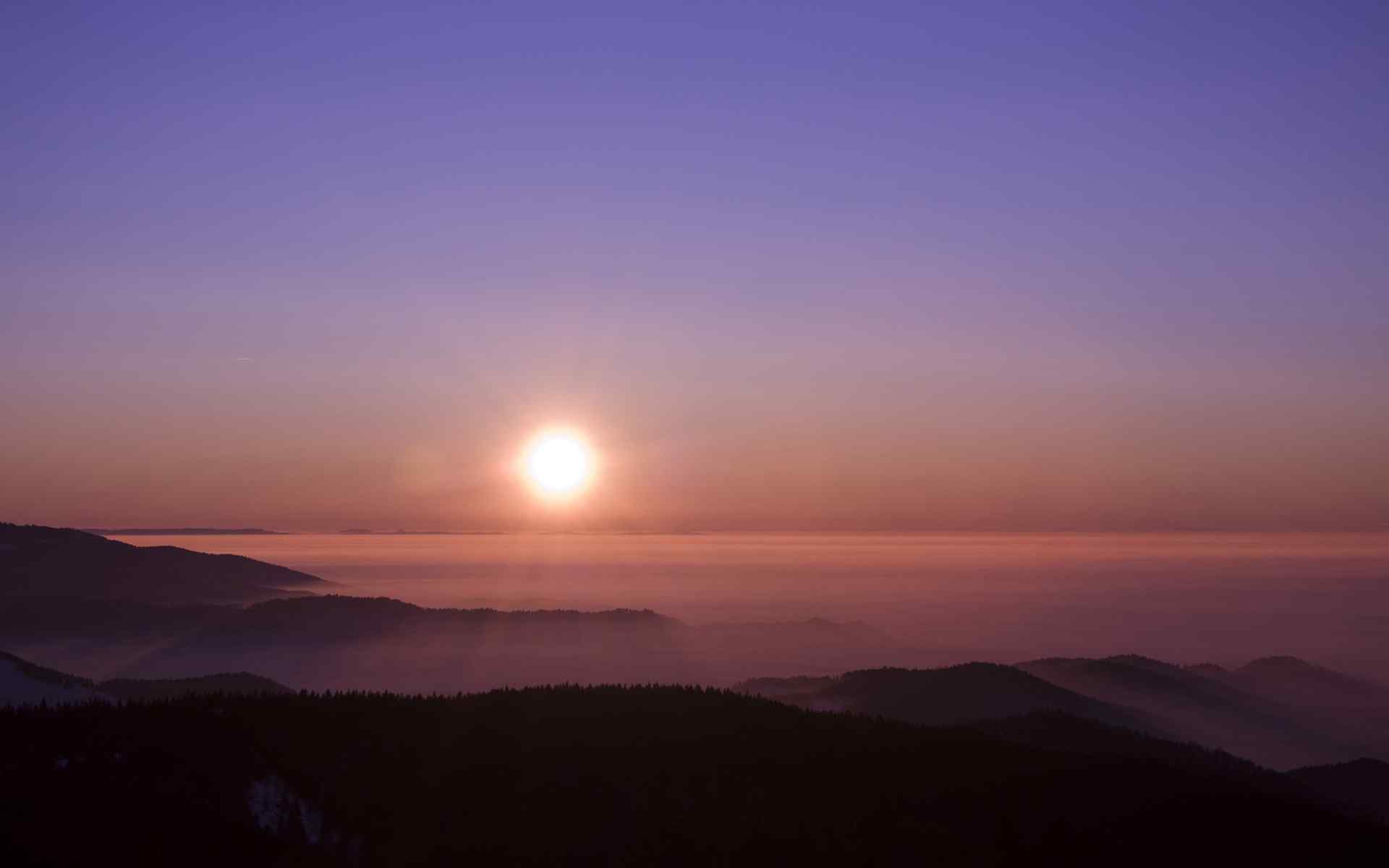 高清日出风景壁纸