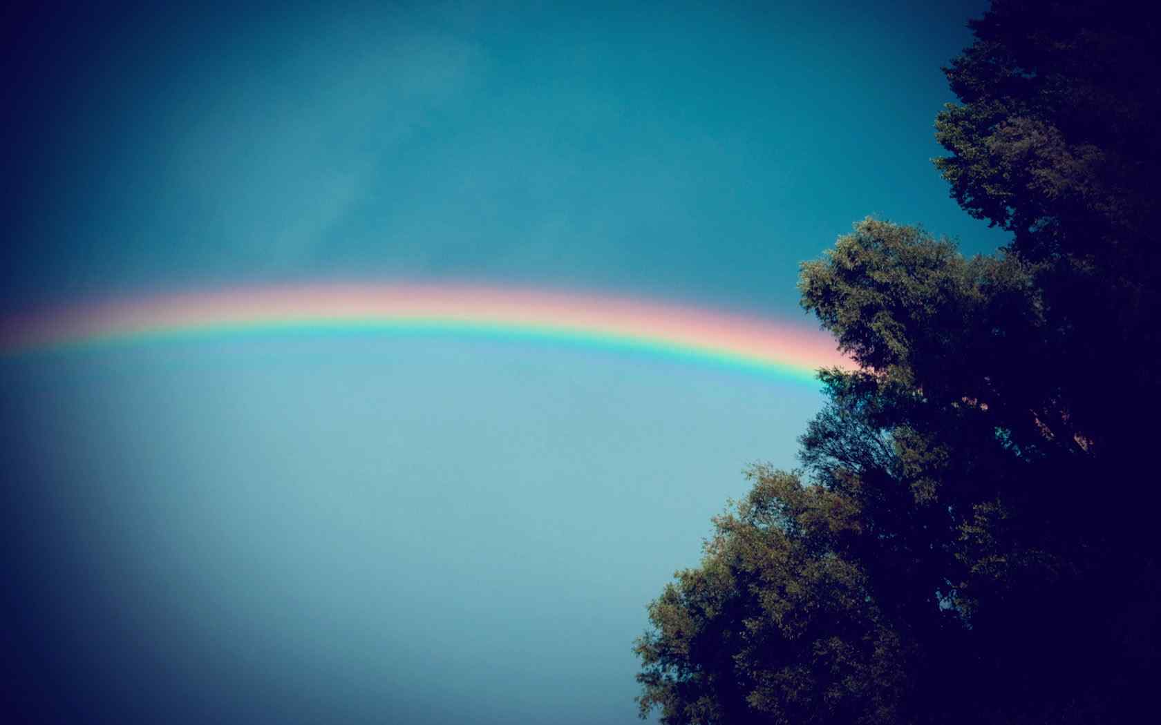 雨过彩虹壁纸