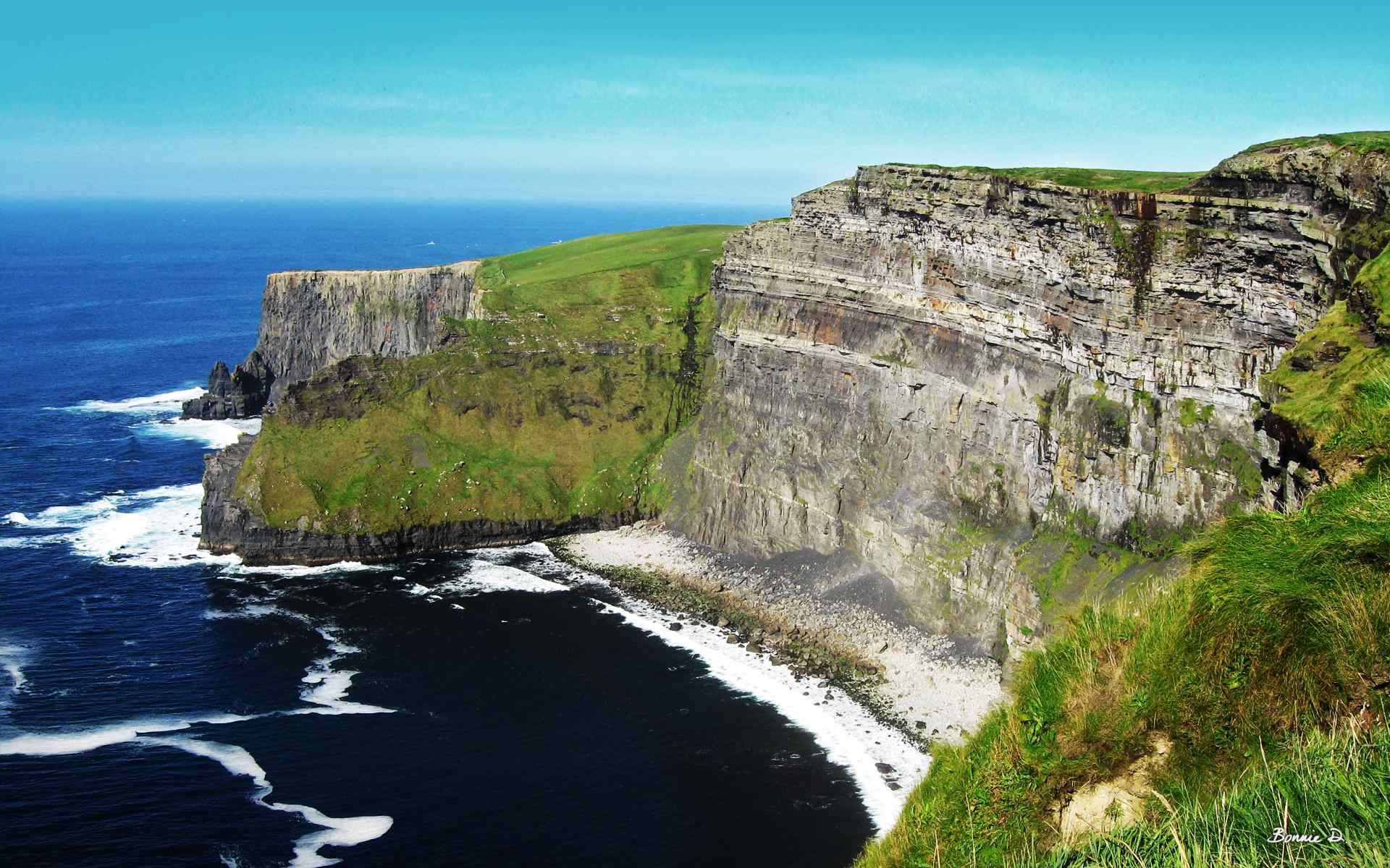 海滩一角风景壁纸