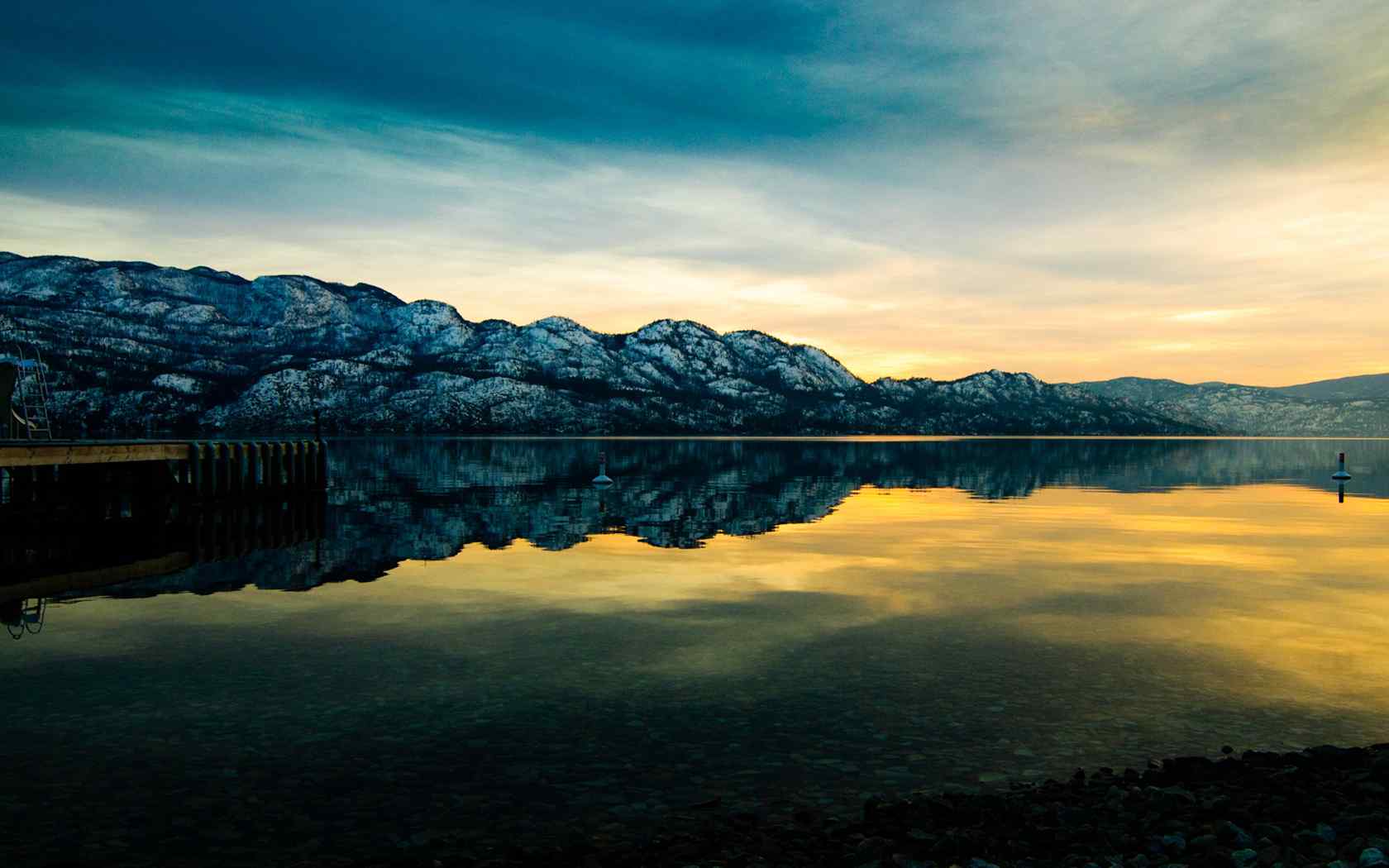 黄昏风景壁纸