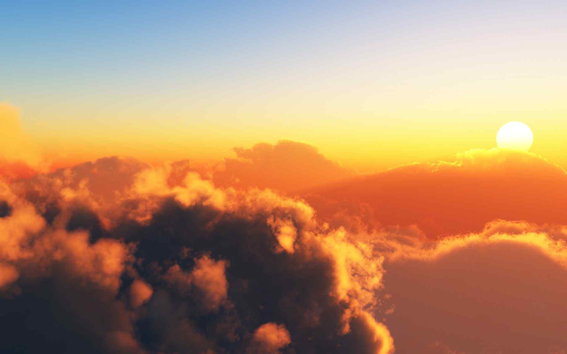 另类天空风景壁纸