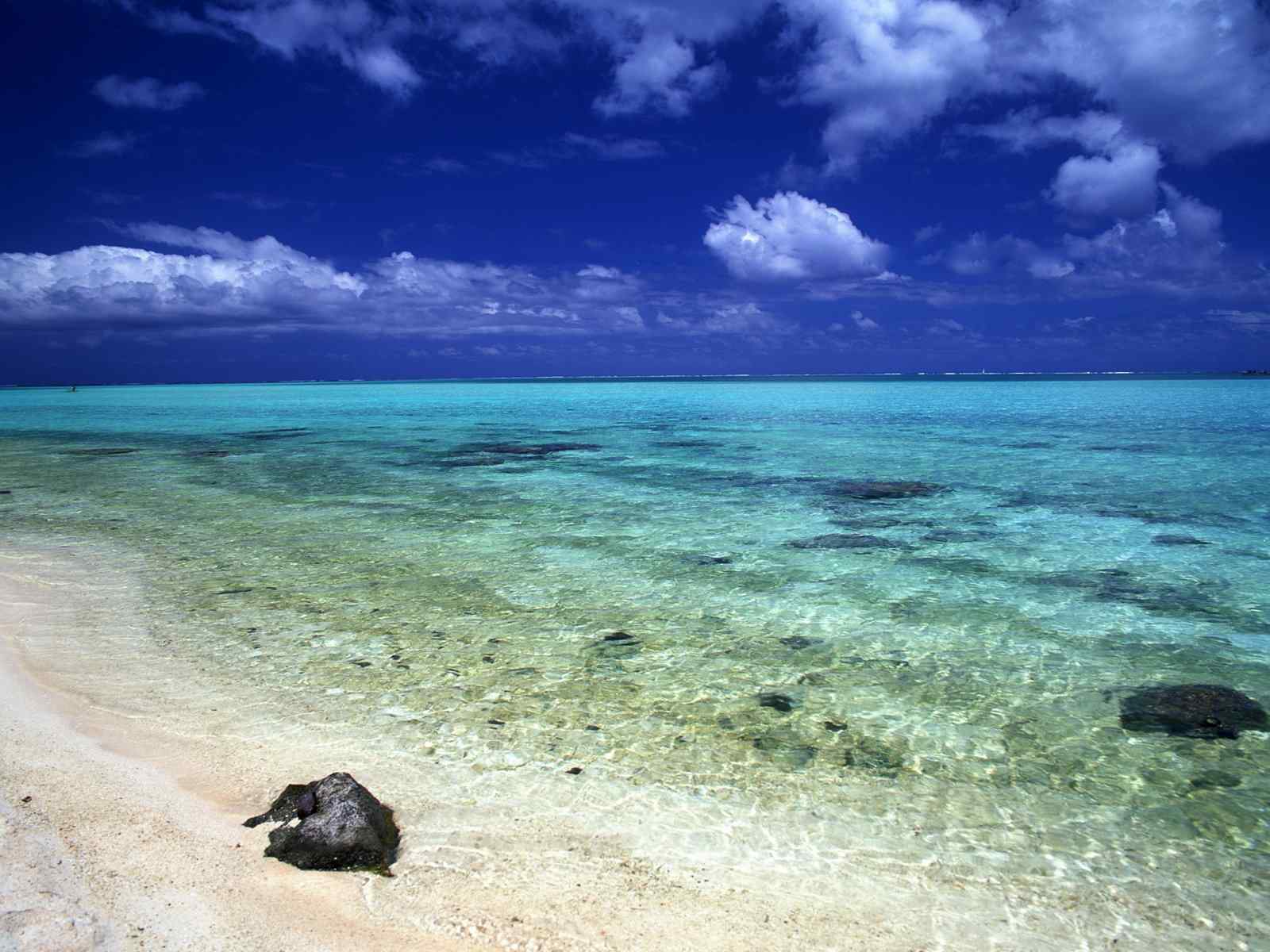 大溪地热带风景壁纸