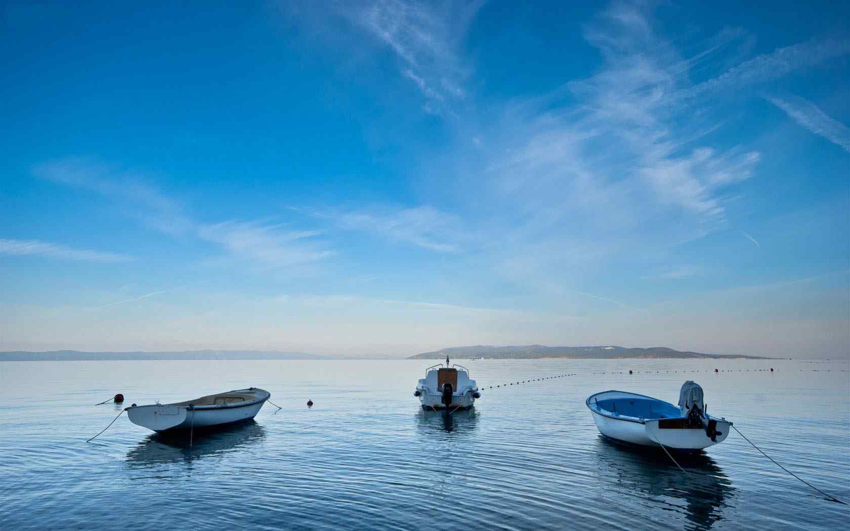 海面快艇摄影壁纸