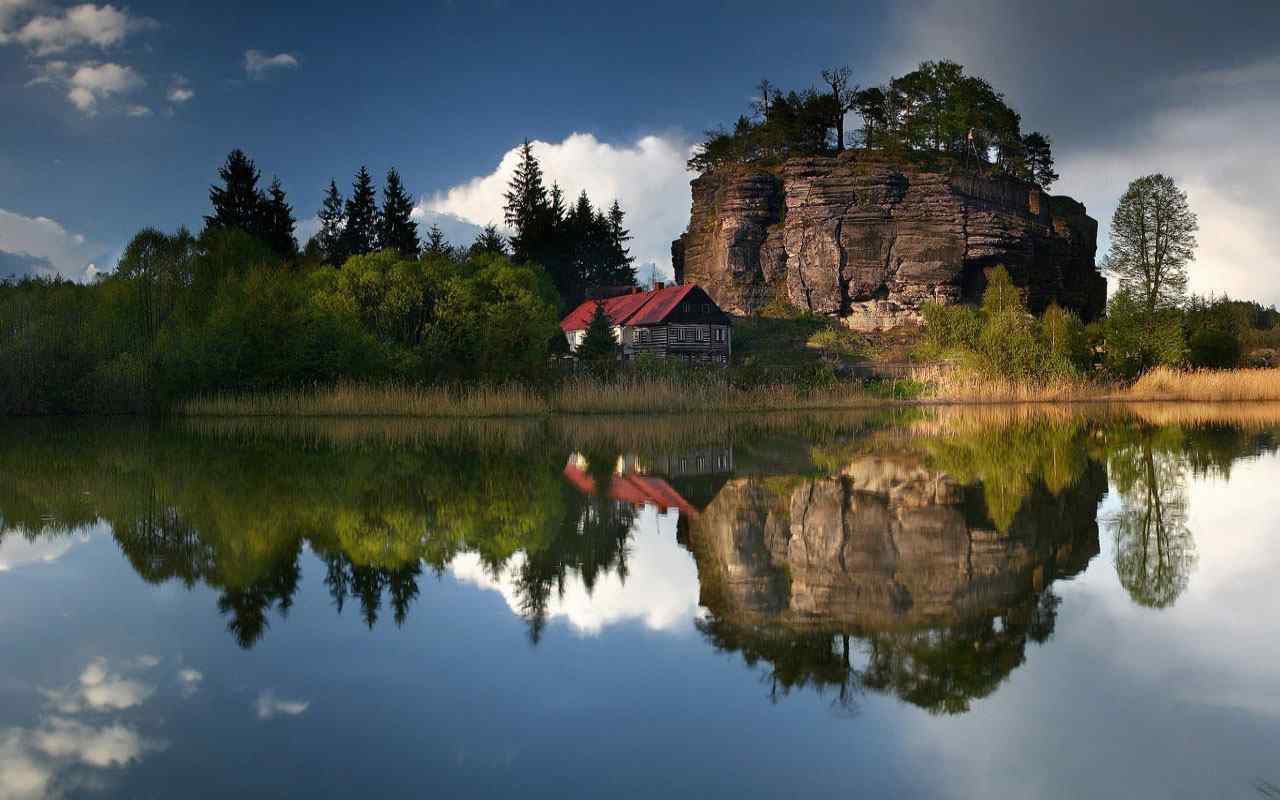 秀丽山河风景壁纸