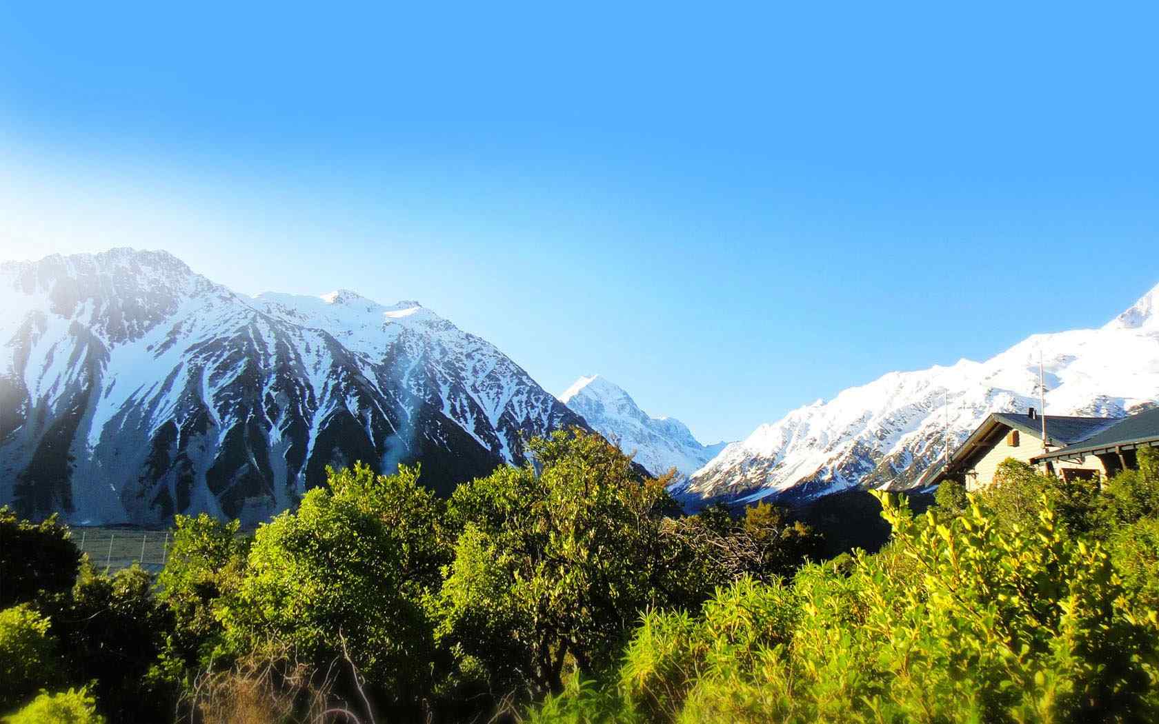 清新山野风景壁纸