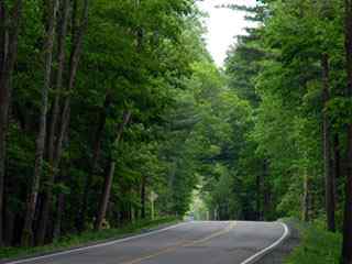 山林公路风景壁纸