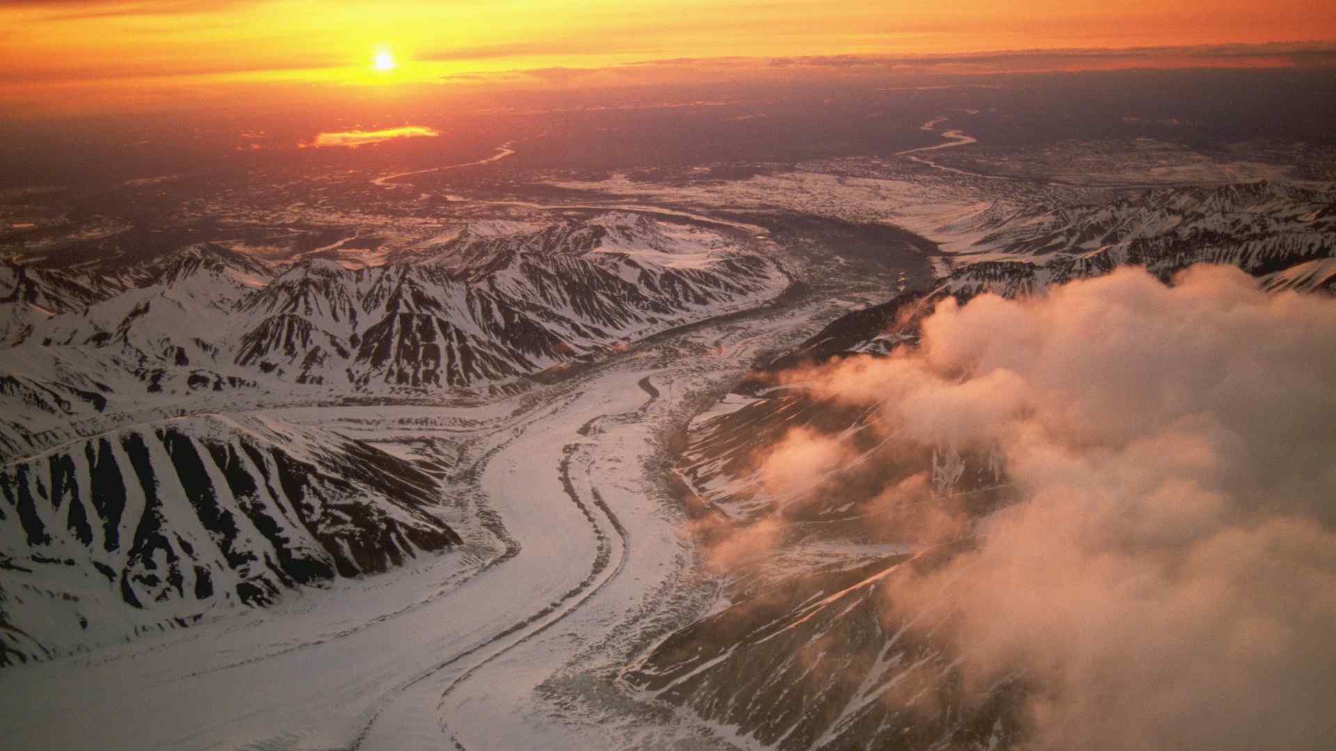 辽阔山川摄影壁纸