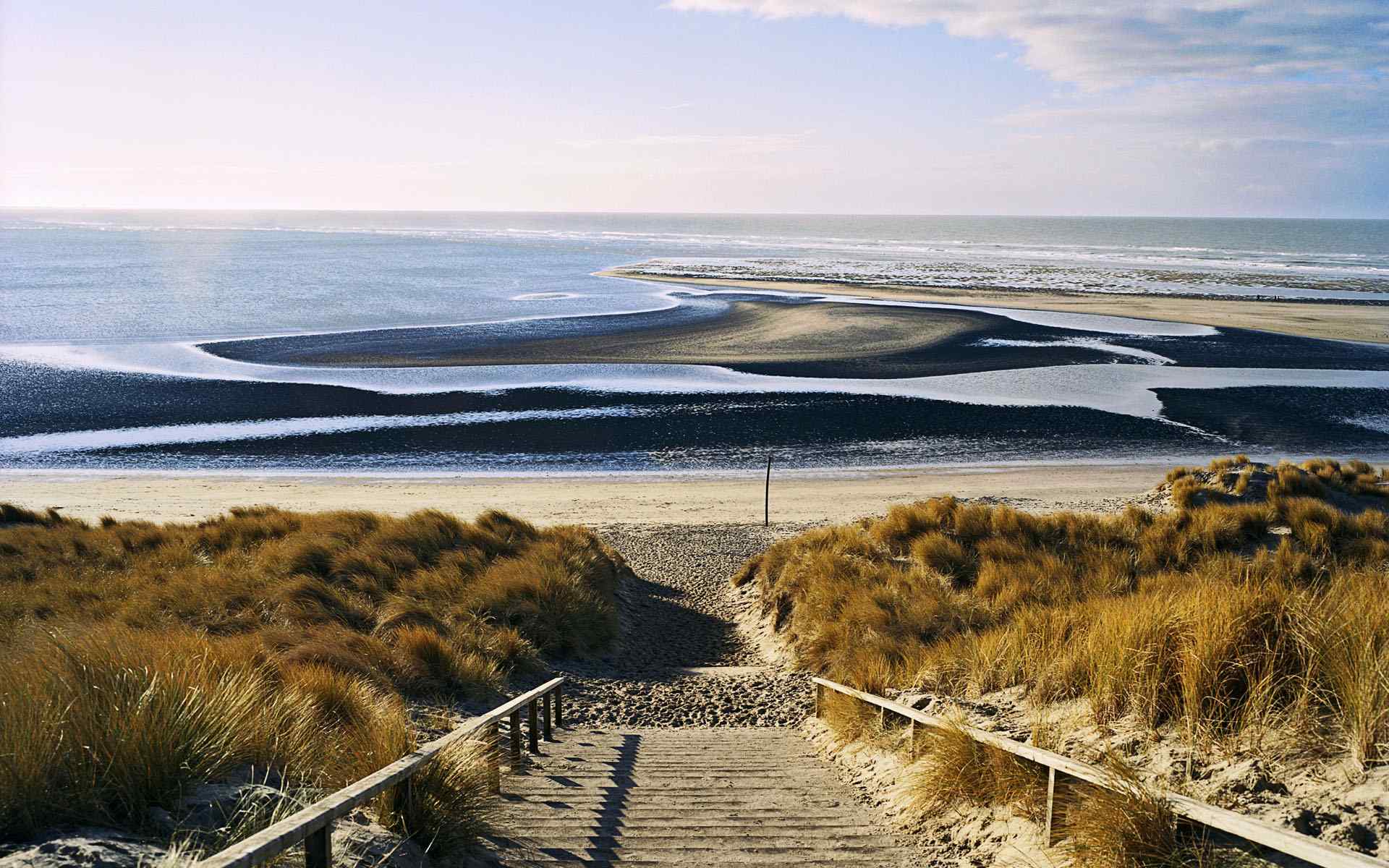 大海沙滩风景壁纸