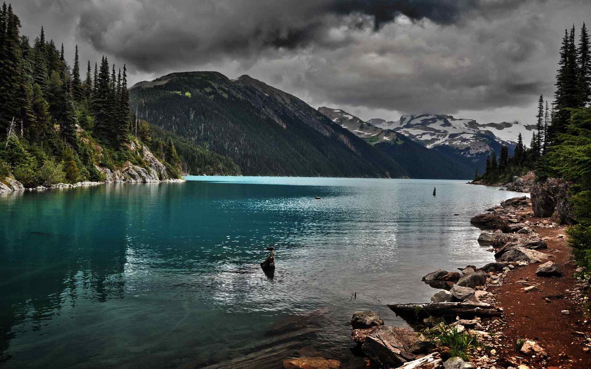 青山碧水风景壁纸