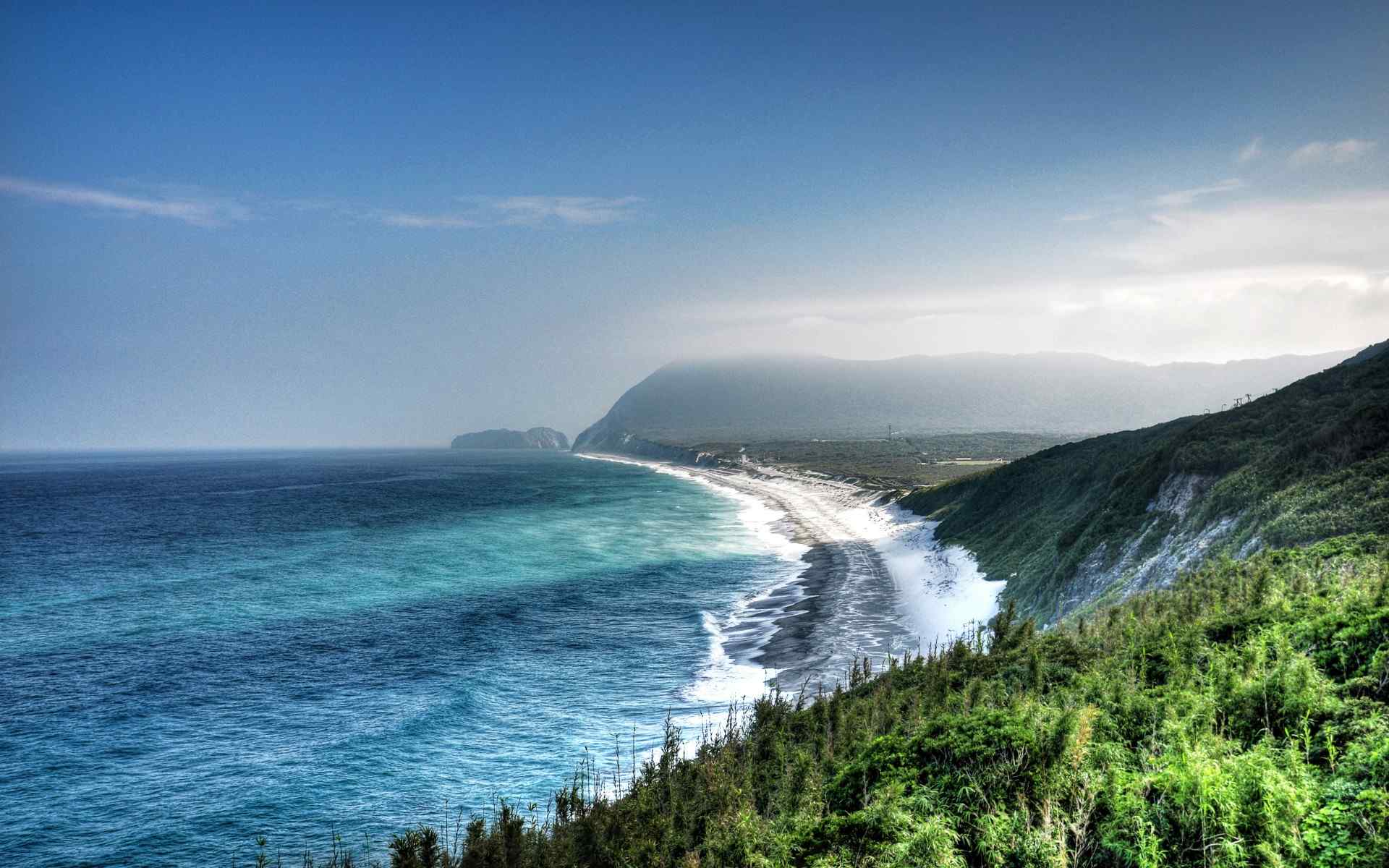 蓝色大海风景壁纸