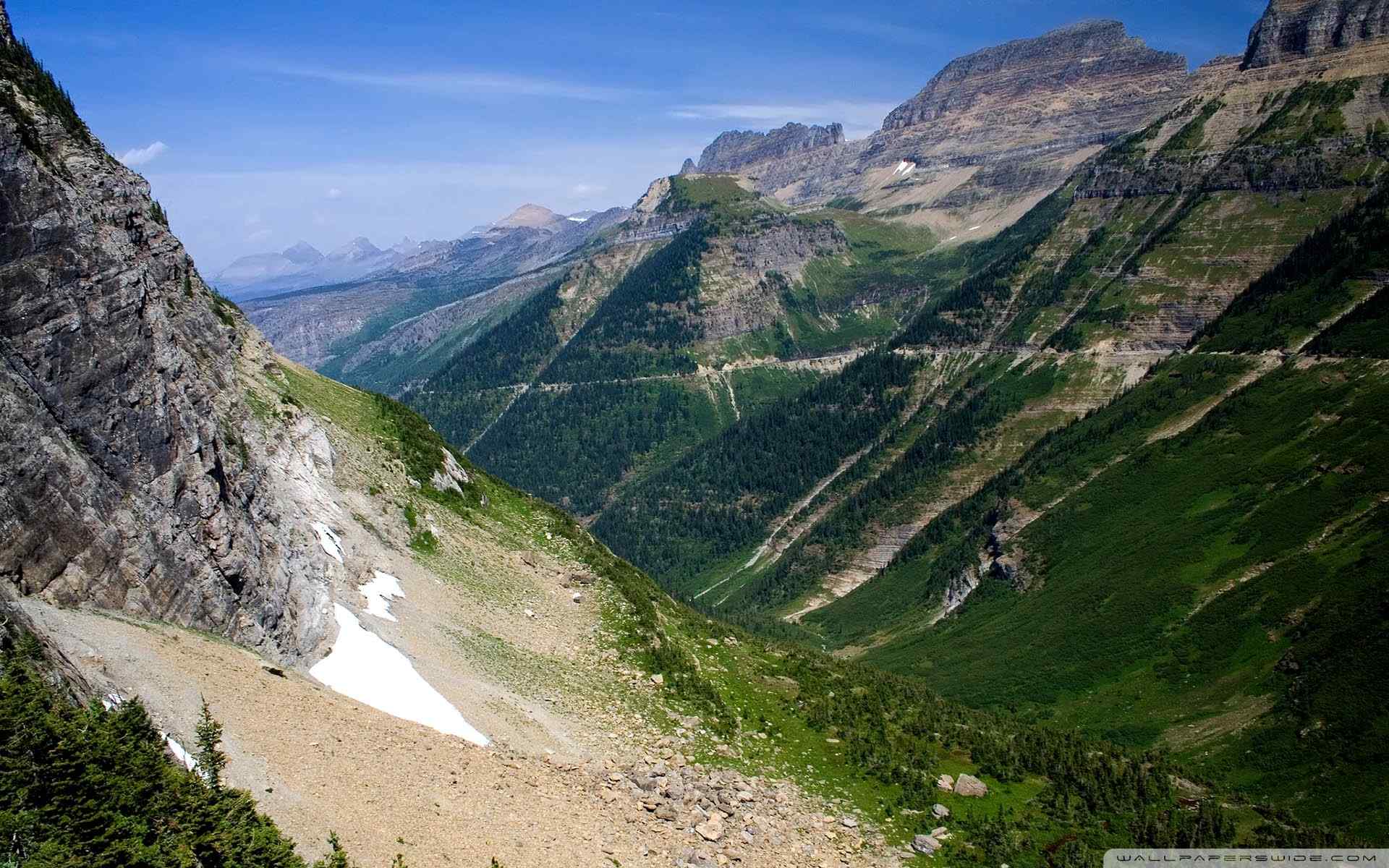 万里山峰摄影壁纸