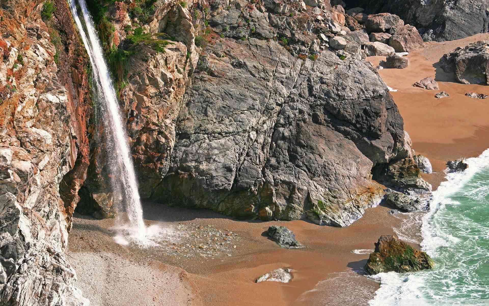 高山流水风景壁纸