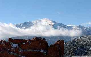 冬季雪山摄影壁纸