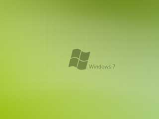 Window7绿色系统壁纸