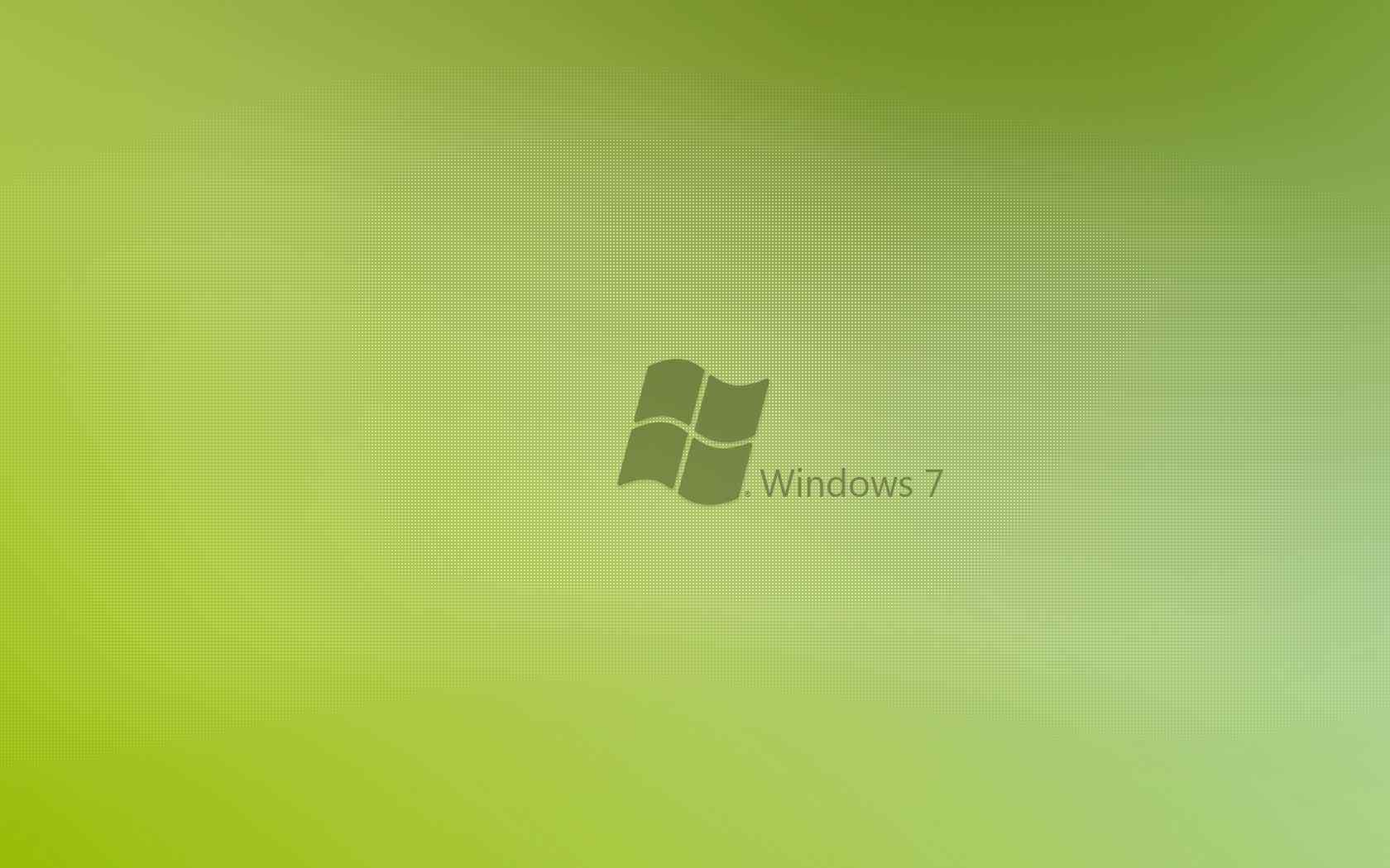 Window7绿色系统壁纸