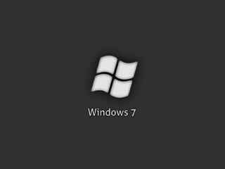 灰色windows 7壁